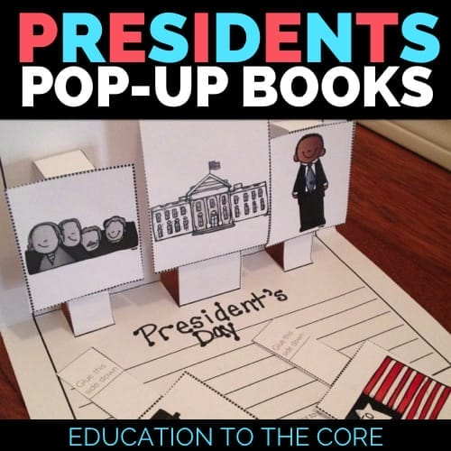 President's Day Mini Books and Unit