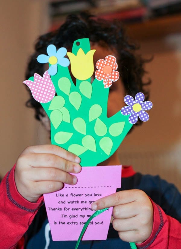 Handprint Craft from In the Play Room