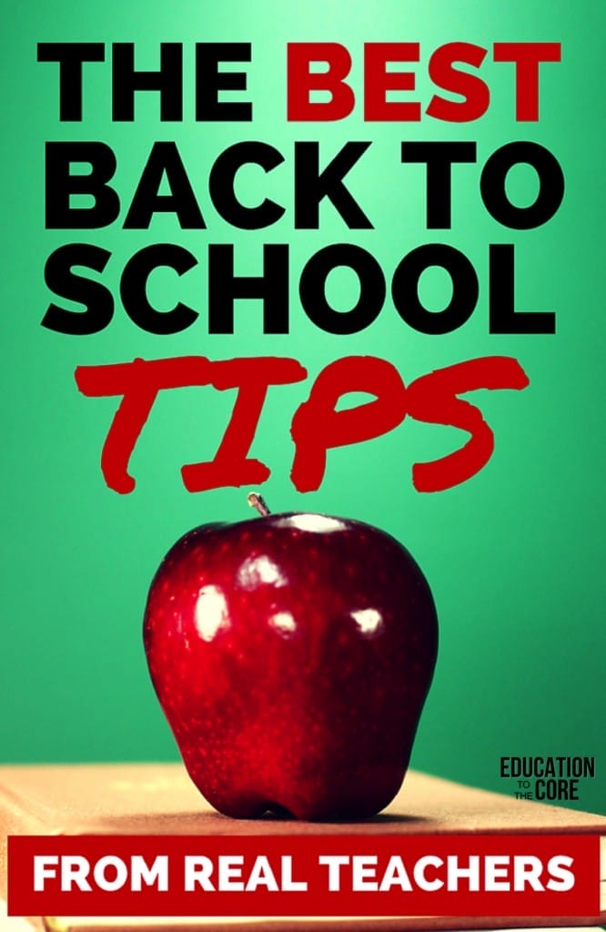 Best Back to School Tips from Real Teachers