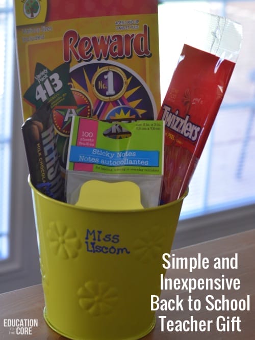 Back to School Teacher Appreciation Gift