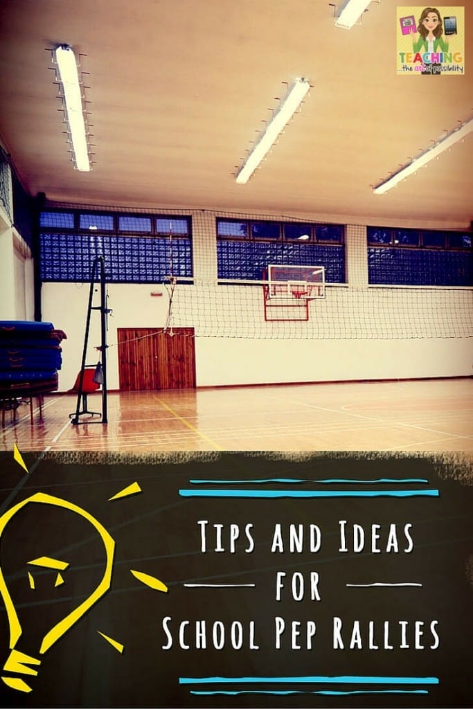 Tips and Tricks for School Pep Rallies by Katie Lyon