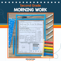 Second Grade Morning Work