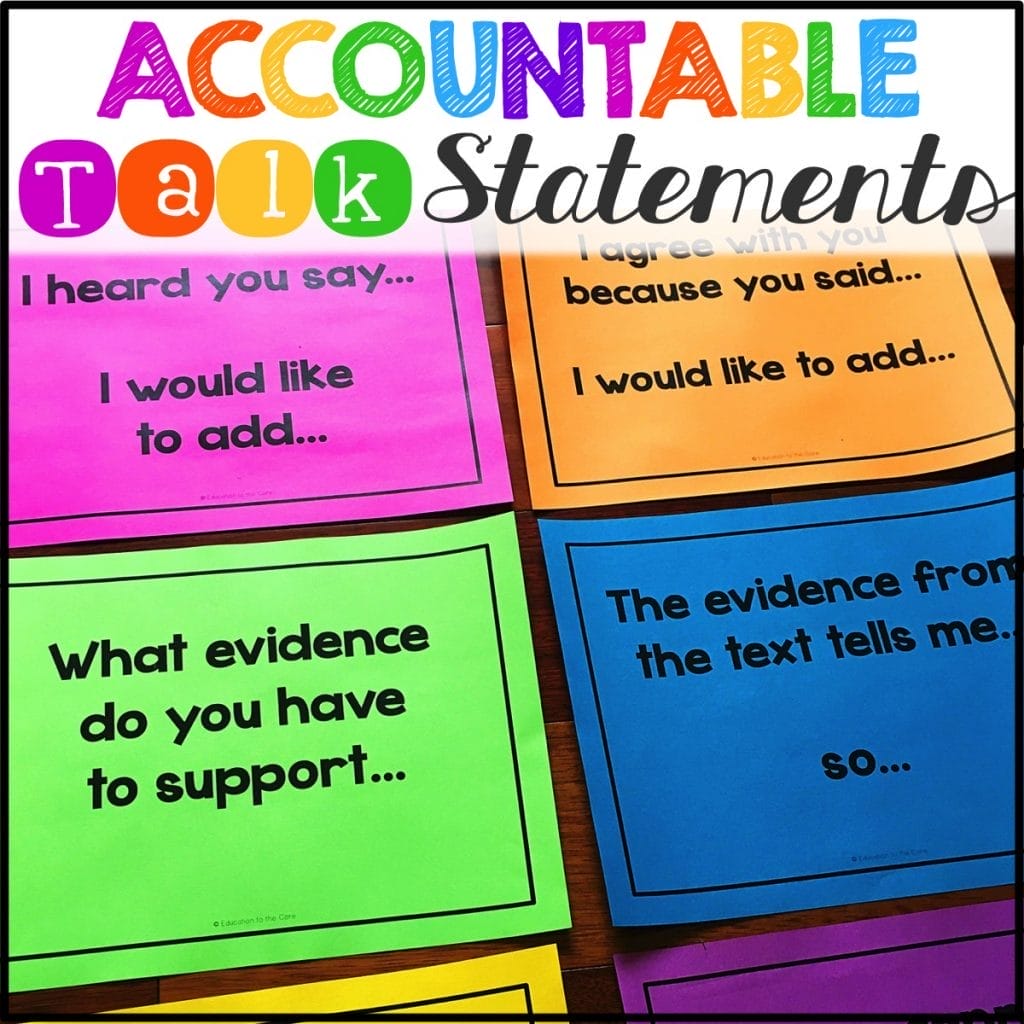 Accountable Talk Statements