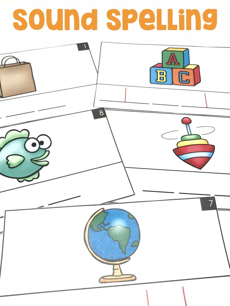 Know and apply grade-level phonics and word analysis skills in decoding words and writing them on the sound spelling cards.