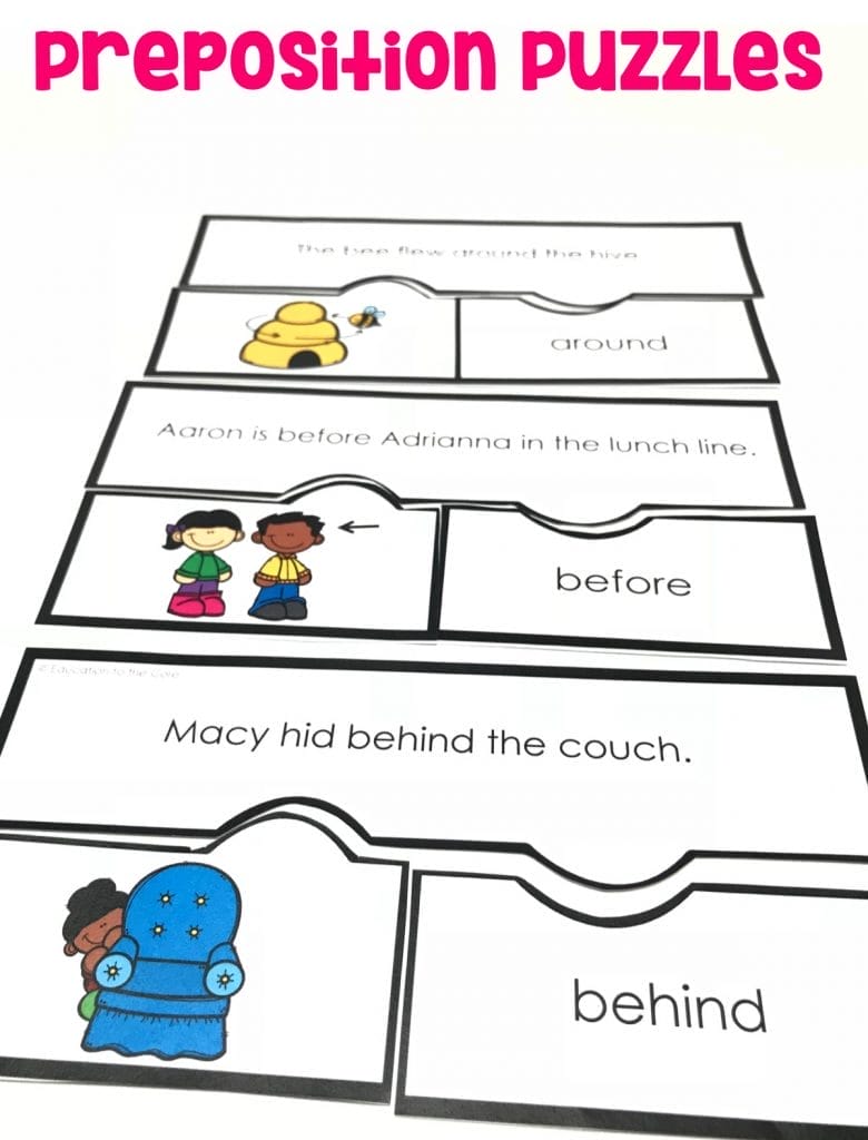 Use frequently occurring prepositions (e.g., during, beyond, toward).