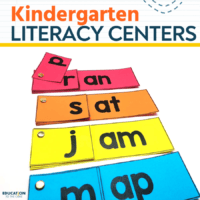 Kindergarten Literacy Centers