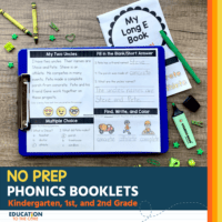 NO PREP Phonics Booklets