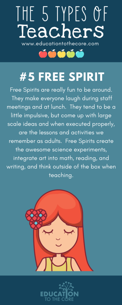 Description of Free Spirit teacher type