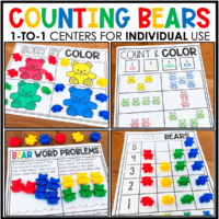 Counting Bears 1-1 Centers