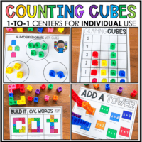 Counting Cubes 1-1 Centers