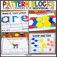 Pattern Blocks 1:1 Centers