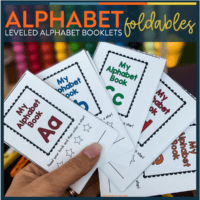 Alphabet Foldable Booklets