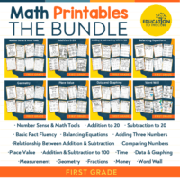 Math Activities Packets Bundle | Math Practice
