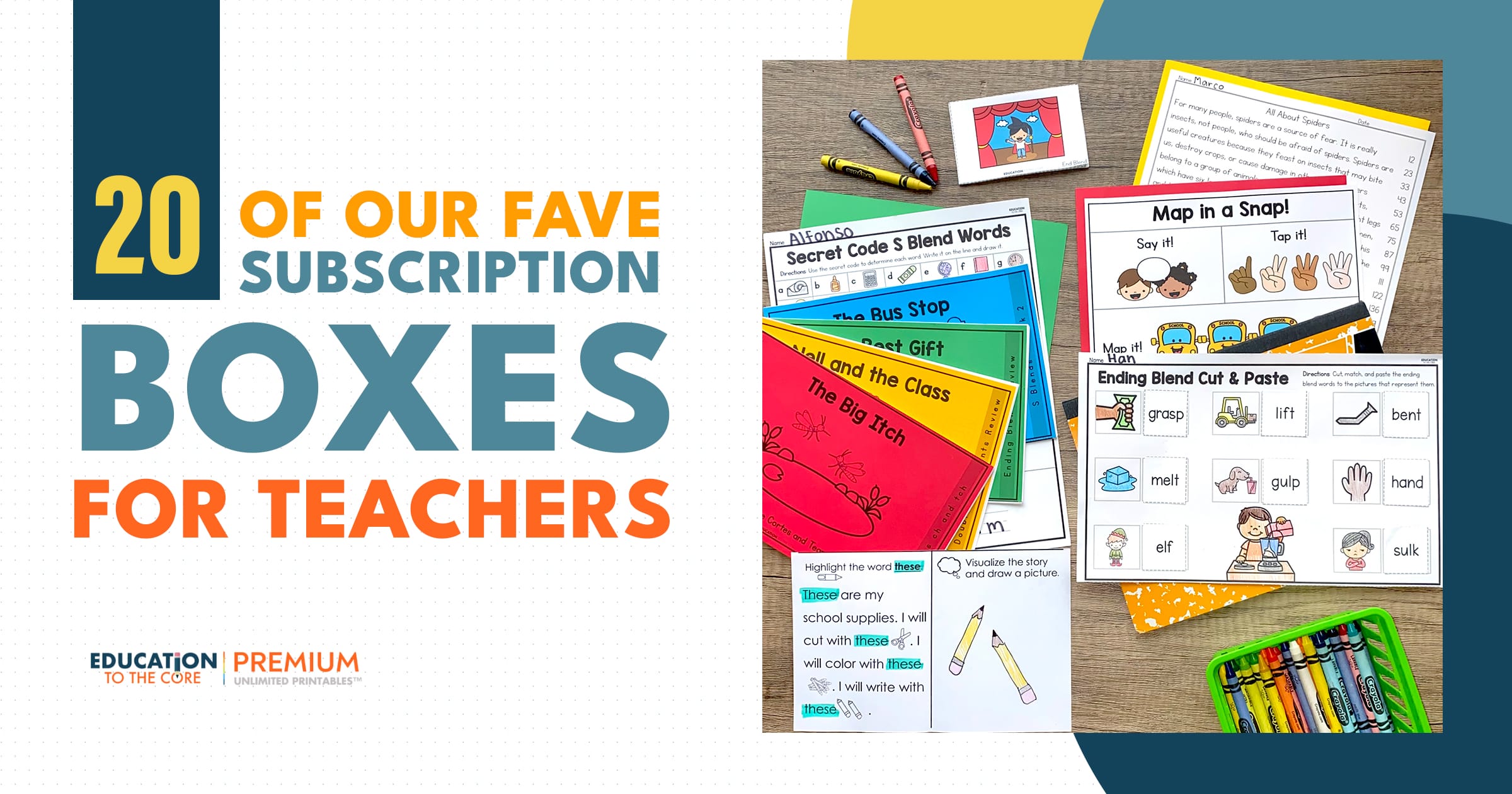 20 of Our Fave Subscription Boxes for Teachers