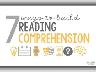 build reading comprehension