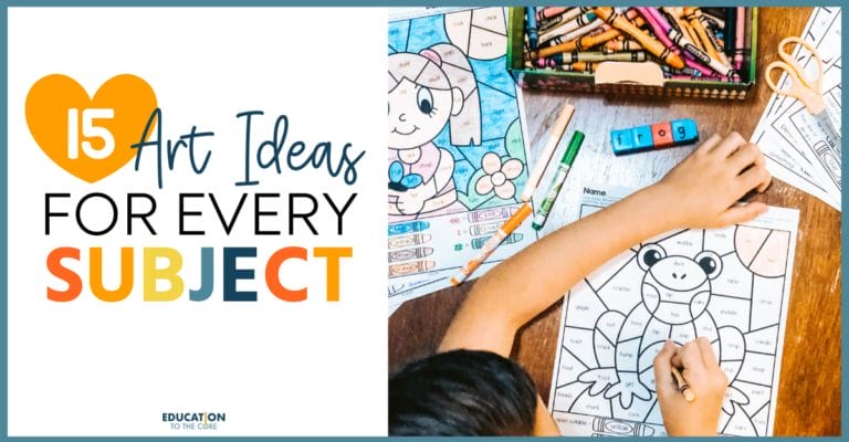 15 Art Ideas for Every Subject