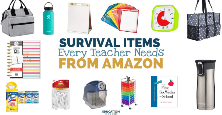 25 Survival Items Every Teacher Needs from Amazon