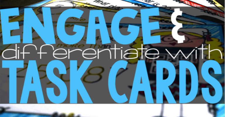 Engage and Differentiate with Task Cards from Schroeder Shenanigans in Second