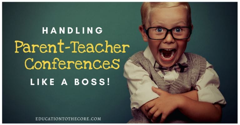 Handling Parent-Teacher Conferences Like a BOSS!