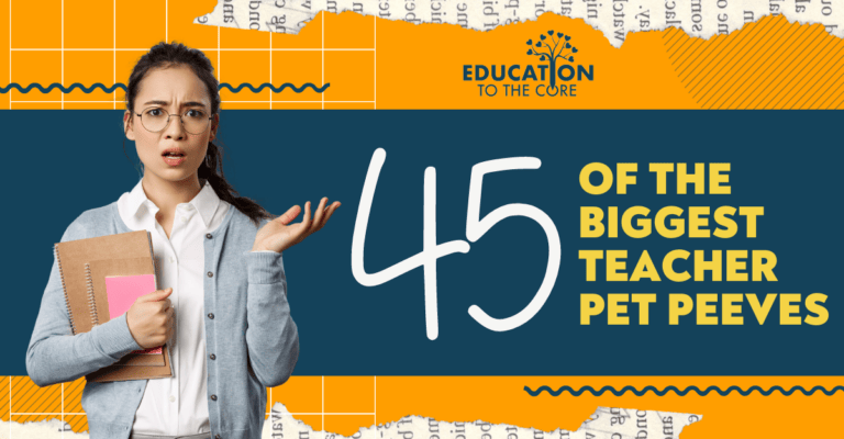 45 of the Biggest Teacher Pet Peeves