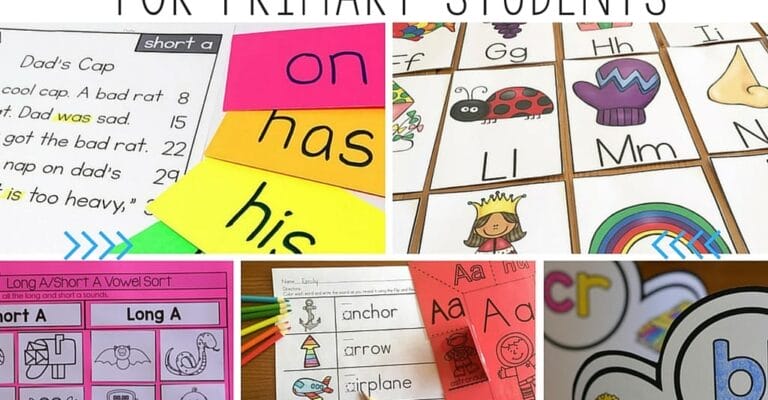 Phonics Activities for Primary Students