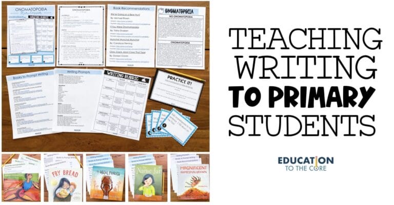 Teaching Writing to Primary Students